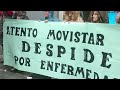 Concentración de Atento por el Despido de una compañera 1
