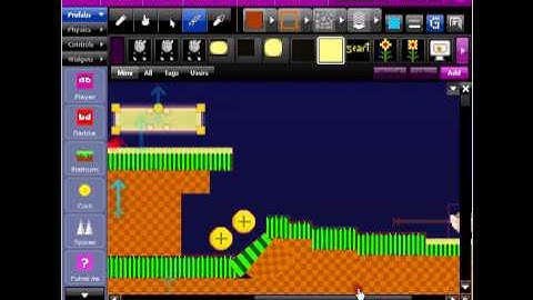 How to add lighting effects in sploder