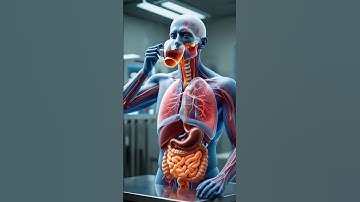 What Happens to Your Body After Drinking Tea | 3D Digestive System Animation