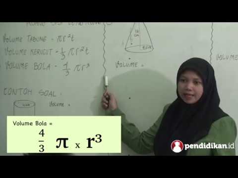 Kelas 9 Matematika Volume Bangun Ruang Sisi Lengkung Video