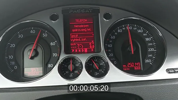 Volkswagen Passat B6 Acceleration (1.4,1.8,1.9,2.0,3.2,3.6)
