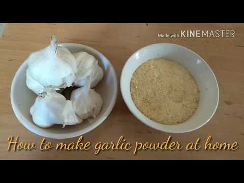 How to make garlic powder at home in Tamil வீட்டில பூண்டு தூள் செய்ய எப்படி