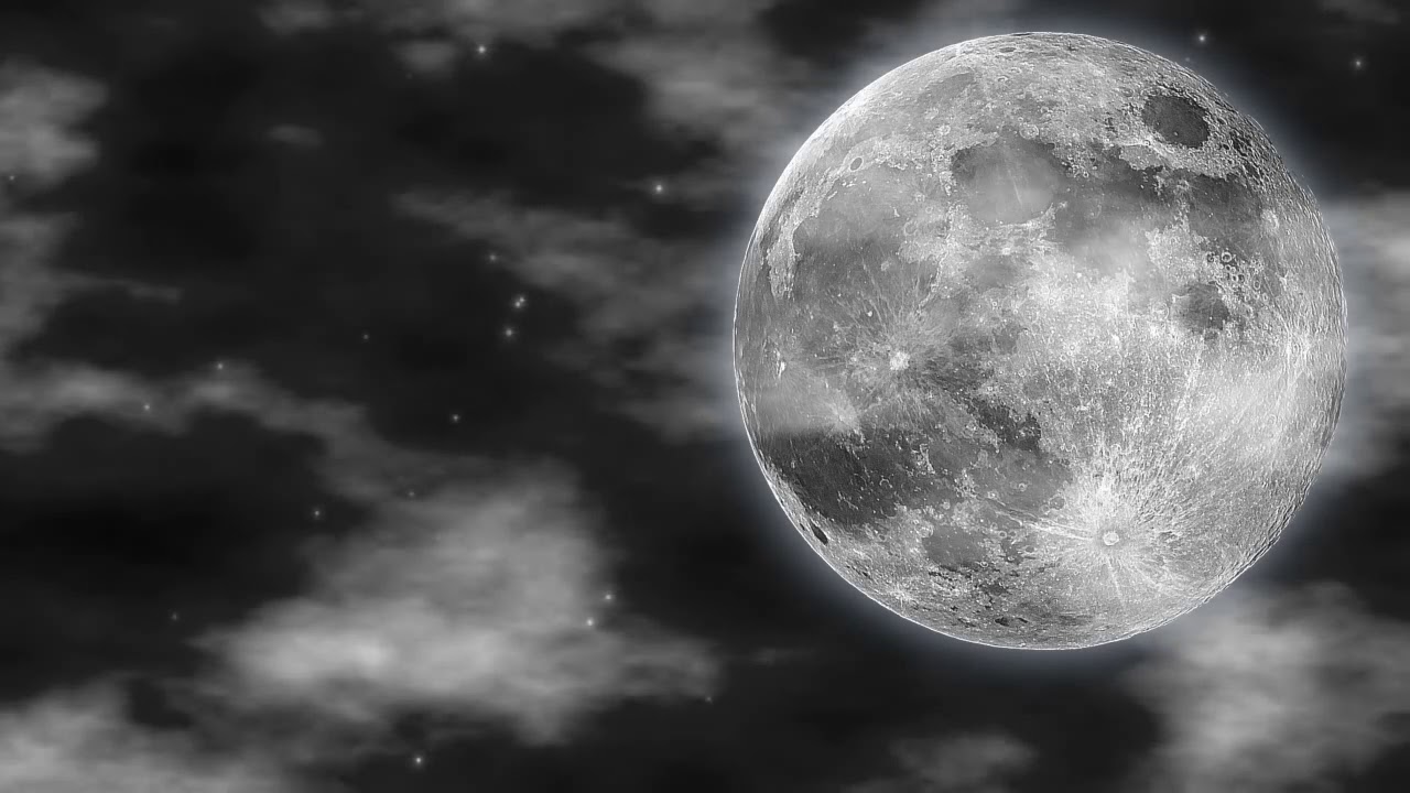 Full Moon Video Background