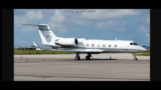 ATC - 2021 Gulfstream G-IV N277GM crash (runway excursion due to nose gear collapse) August 21, 2021
