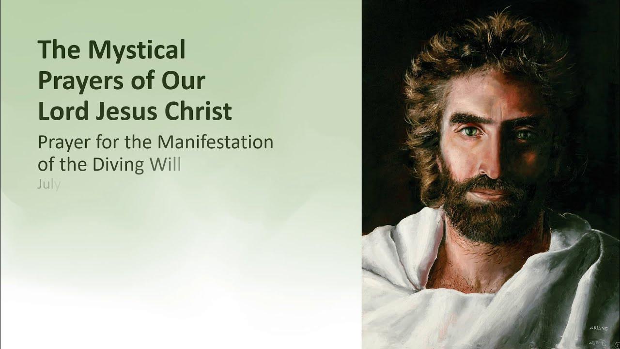 Prayer for the Manifestation of the Divine Will YouTube