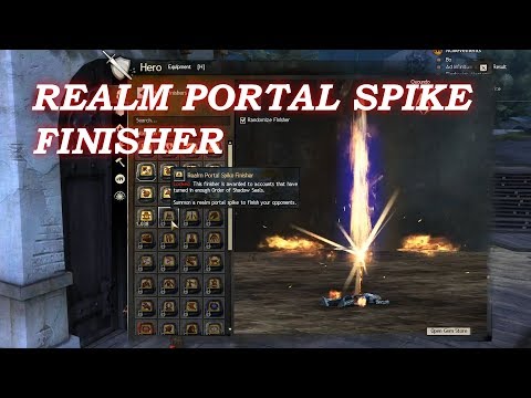 GW2 Path of Fire - Realm Portal Spike Finisher