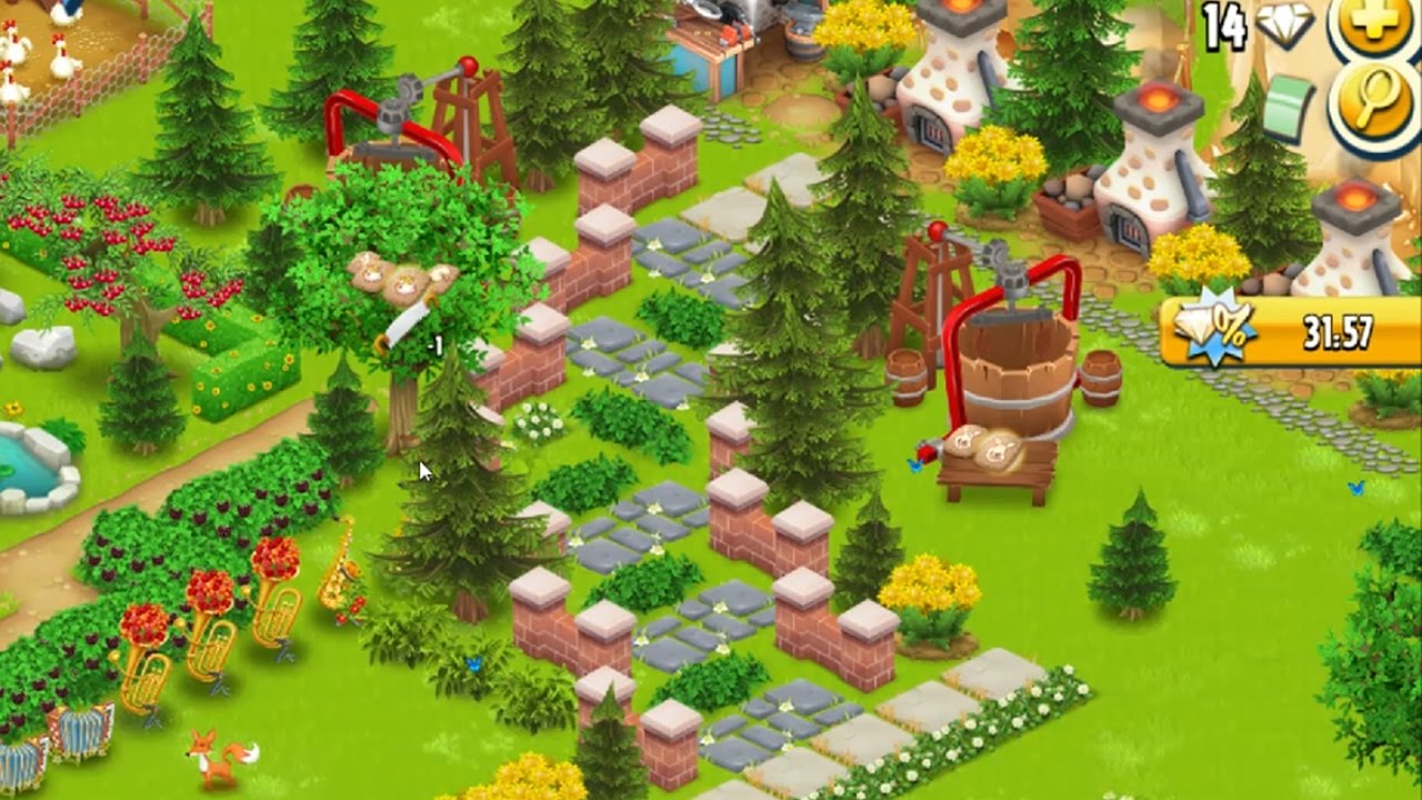 HayDay Farm Decoration  Design Idea  in Level 42 Build 