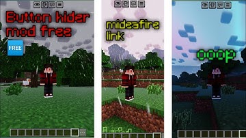 Best button ✅ hider MCPE 1.21+ || video