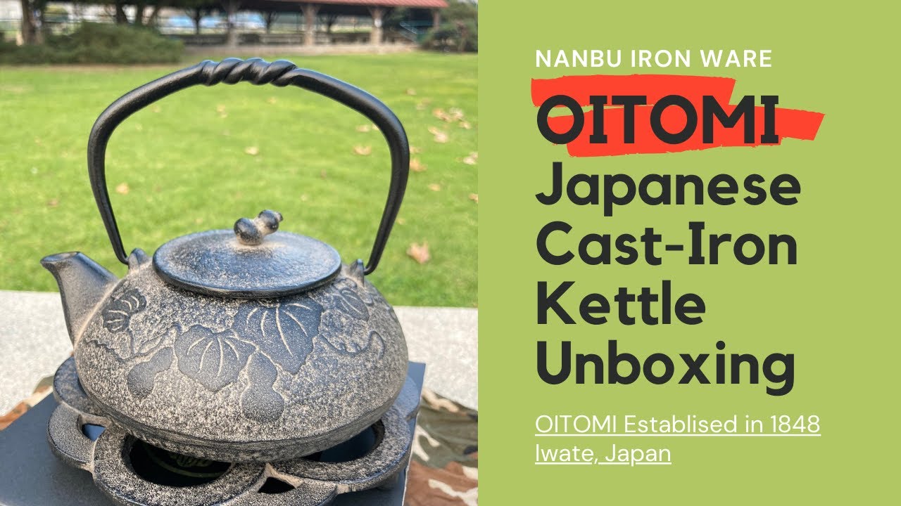 Japanese Cast Iron Kettle: Nanbu Tetsubin : HOJO TEA