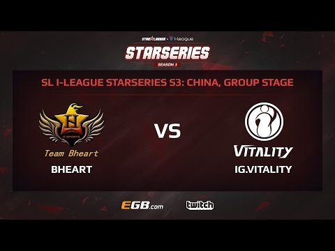 BHeart vs IG.Vitality, Game 1, SL i-League StarSeries Season 3, China