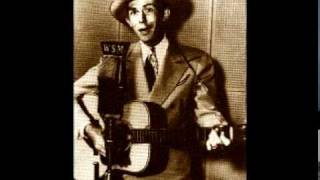 Video thumbnail of "Hank Williams - Honky Tonk Blues"