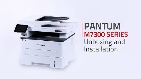 Pantum 4-IN-1 M7300 SERIES Unboxing, Cartridge Installation, and Driver Installation