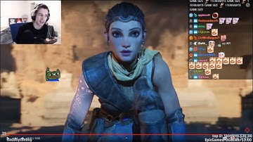 xQc Reacts to PS5 Unreal Engine 5 Tech Demo