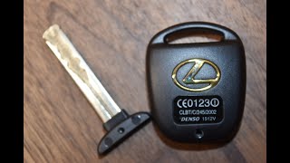 Repair A Broken Lexus Key Case Replacement  EASY DIY