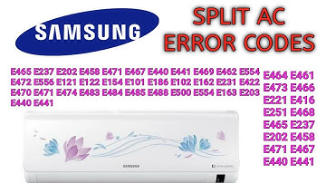 Samsung inverter ac error code list|Samsung DC inverter Ac Error Codes Troubleshooting|js cooltech