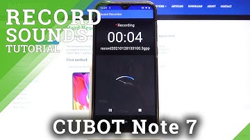 How to Record Sounds in CUBOT Note 7 – Enable Sound Recorder