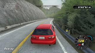 [Initial Unity] EG6 Akagi Downhill Rank 1 (3:30.914)