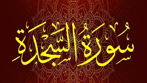 Okasha Kameny سورة السجدة برواية السوسي عن أبي عمرو البصري .. الشيخ عكاشة كميني