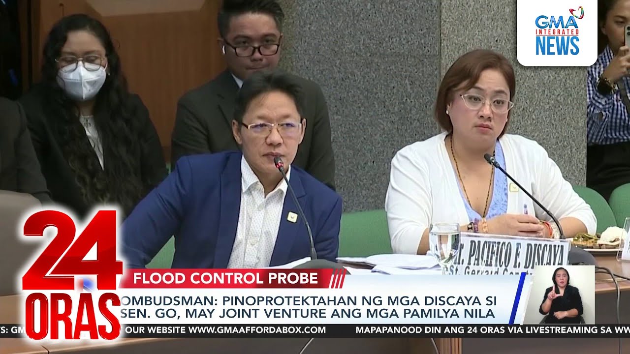 Joint venture ng pamilya ni Sen. Go at mga Discaya, iniimbestigahan | 24 Oras