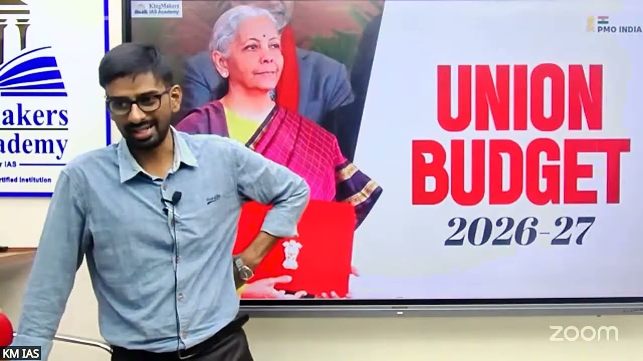 Budget 2026-27 Key Economic Data & 16th Finance Commission Recommendations | Adil Baig #upsc