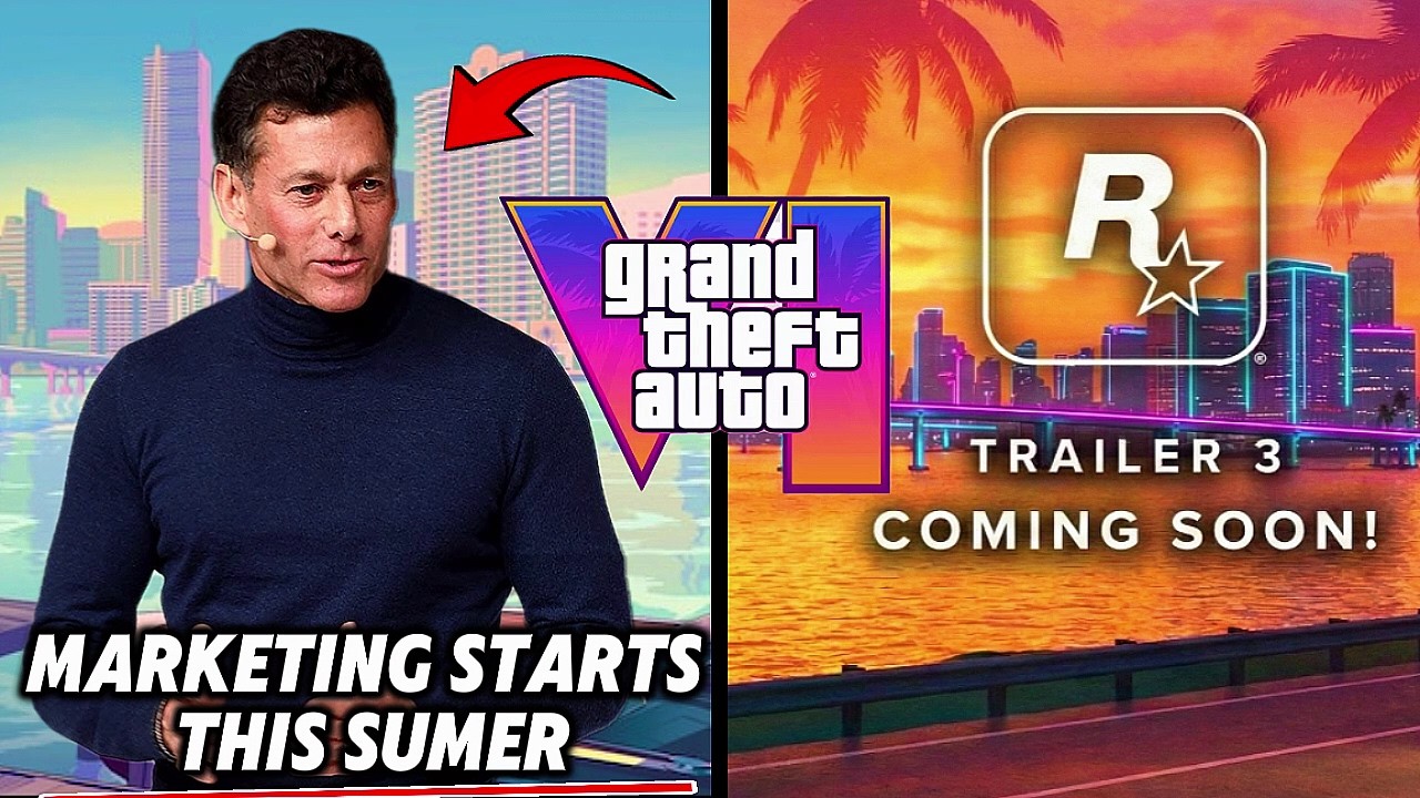 Срочная новость: Маркетинговая кампания GTA 6 стартует этим летом — третий трейлер, ИИ, задержка ...
