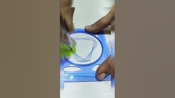 How many rotations did this pen make? Part-53 #spirograph #subscribe #shorts