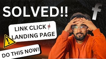 Difference In Link Click & Landing Page View | Facebook Pixel Not Working