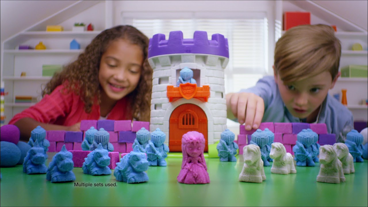 kinetic sand magic molding tower