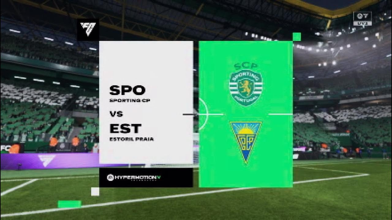 #FC26 ▪ Sporting CP 🆚 GD Estoril Praia ▪ Liga Portugal 2025-26 ⚽ #PS5