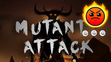 "Mutant Attack" by ChuchitoDomin ALL COINS (Geometry Dash 2.11)