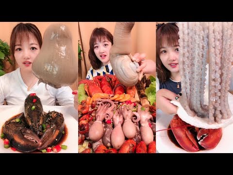 吃播大胃王 Eat octopus, seafood boil - Hele verden er forbløffet og kinesisk mat er unik [11]