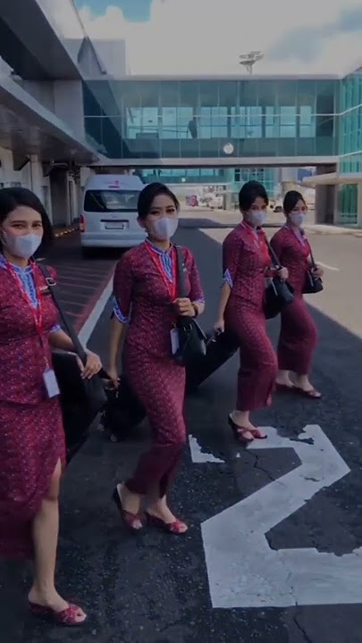 jedak jeduk versi pramugari cantik pramugari lion air ✈️