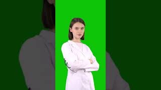 #Shorts Doctor Green Screen footage free