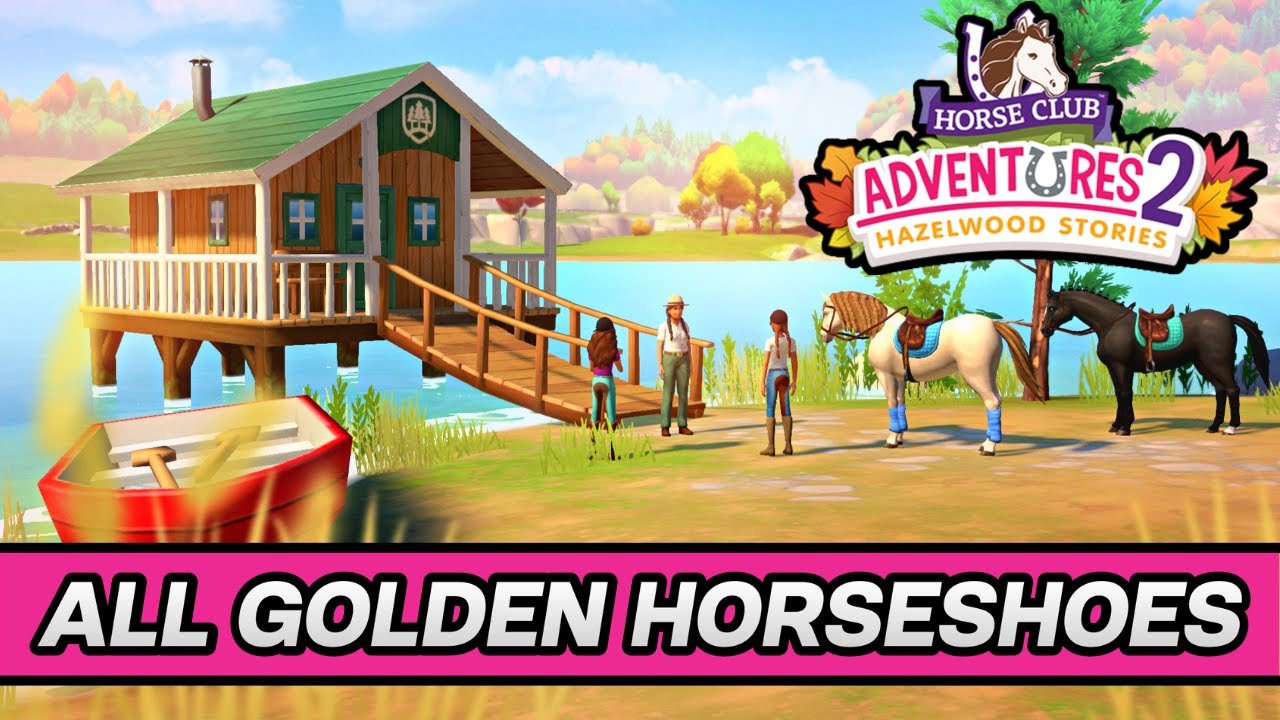 Horse Club Adventures 2 - Golden Gleam Trophy & Achievement Guide (All  Golden Horseshoes) - YouTube
