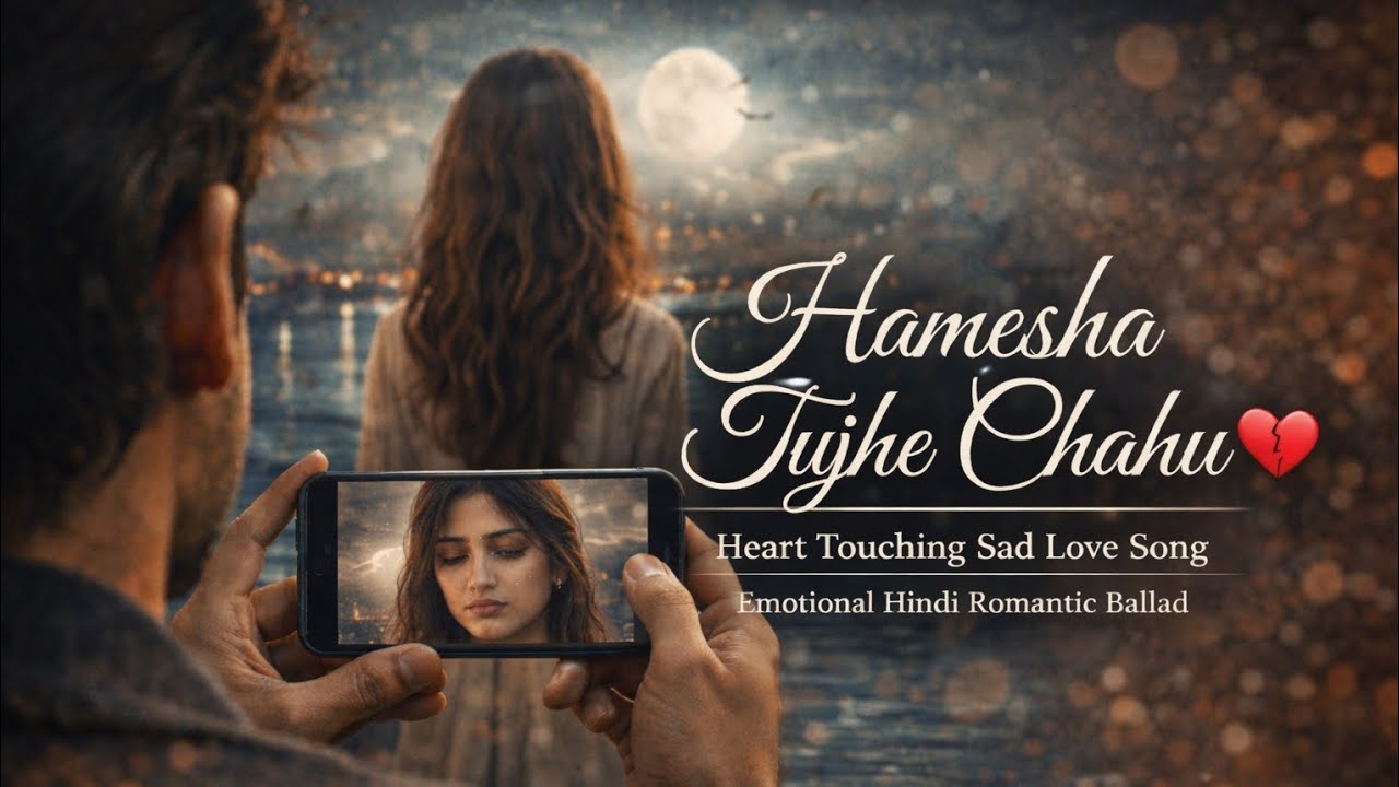 Hamesha Tujhe Chahu 💔 | Heart Touching Sad Love Song | Emotional Hindi Romantic Ballad