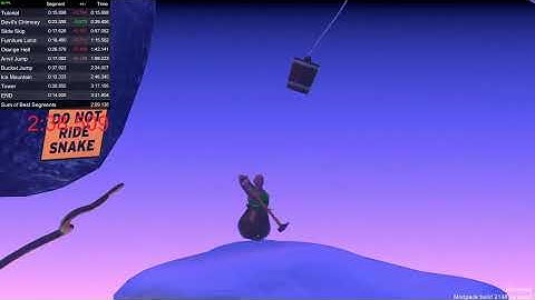 getting over it speedrun (3m 45s 590ms)