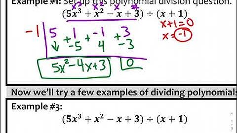 A2 6.5 synthetic division
