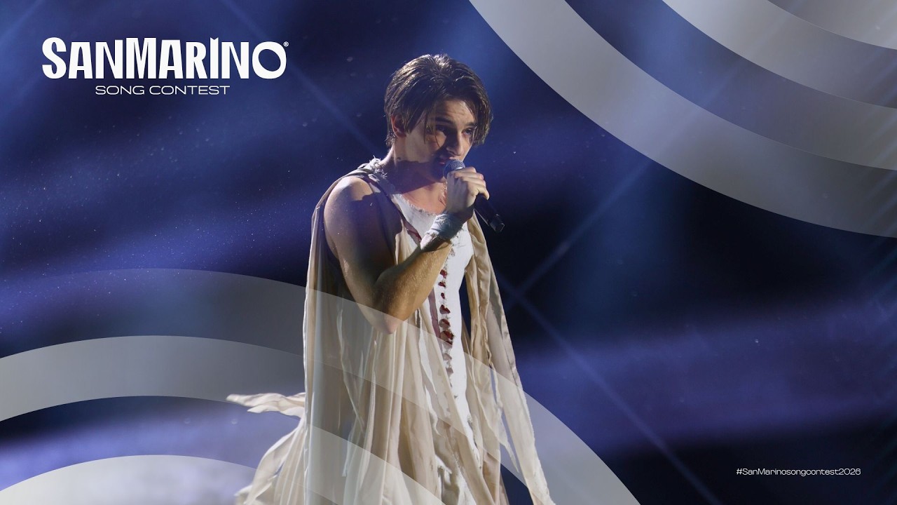 Orphy canta Rise Again - San Marino Song Contest