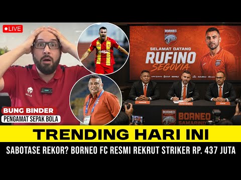 at168 x click88 - 💥BOM TRANSFER !! Borneo FC Resmi Ikat Rufino Segovia 5 Musim: Strategi Licik Jegal Dominasi Persib!