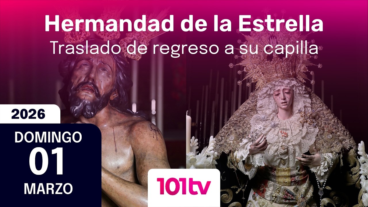 🔴 En directo | Traslado de la Hermandad de la Estrella a su capilla