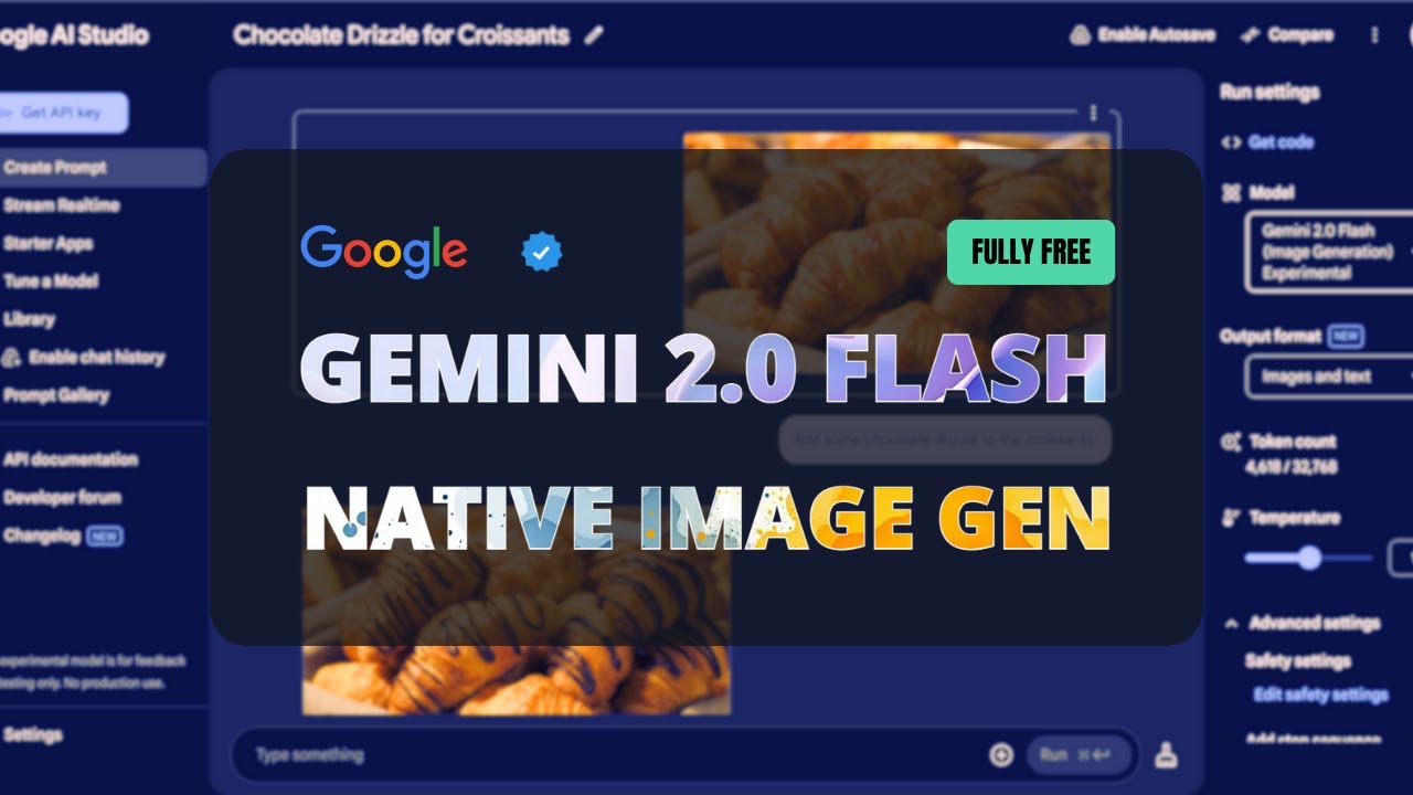 Gemini 2.0 Flash Native Image Generation: Best Free AI Photoshop (Conversational Image Editing)