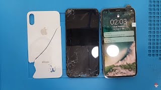 iPhone X Arka Cam Kapak Değişimi ve Ekran Değişimi [Part 1]