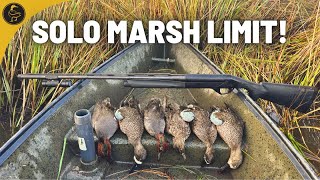 Solo Duck Hunt in LOUISIANA Marsh! Ep. 7
