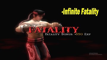 Cheats Code Mortal Kombat Shaolin Monks - Infinite Fatality Meter - PCSX2 Still Works