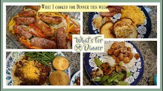 What I cooked for Dinner this week | Dinner Ideas to Cook at Home