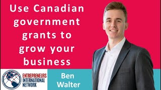 Grow your Canadian business with government grants