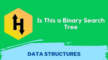 HackerRank Is This a Binary Search Tree problem solution in Python Programming | Data Structures