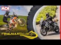 تست تایرهای ماجراجویی Trailmax Raid 50 50 Dunlop در داخل و خارج از جاده بررسی MCN تست تایرهای ماجراجویی Trailmax Raid 50 50 Dunlop در داخل و خارج از جاده بررسی MCN