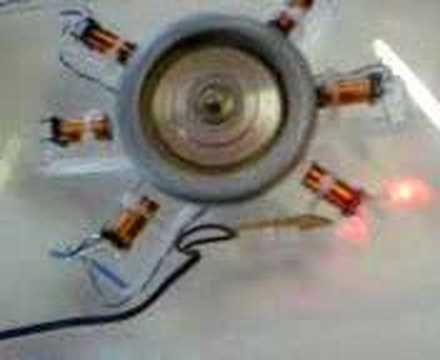 Bedini SSG type motor new setup