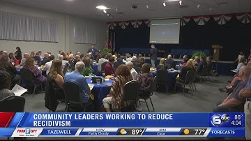 Community leaders working to reduce recidivism